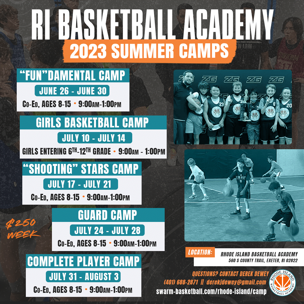 Rhode Island Swarm Basketball